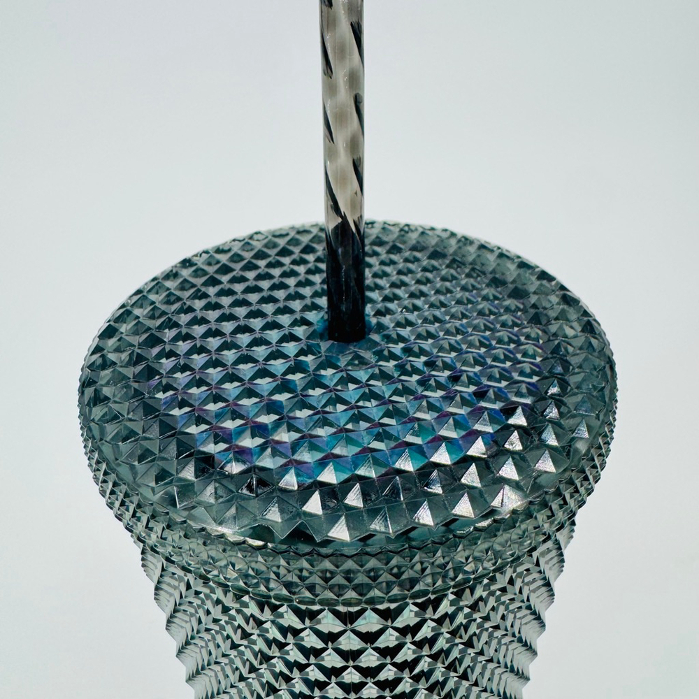 Starbucks Oil Slick Dark Unicorn Black Iridescent Studded Venti Cold Cup - Picture 3 of 5